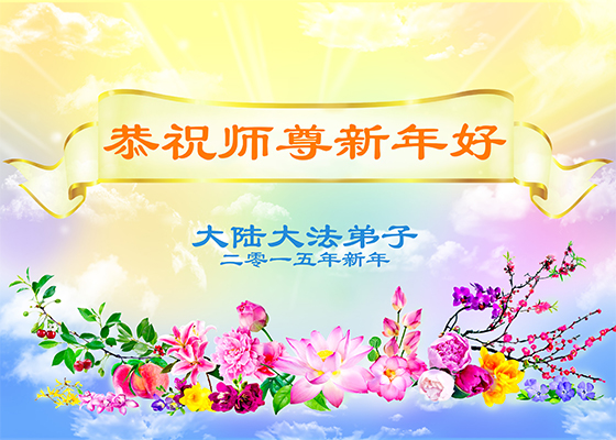 各行业大法弟子恭祝师尊过年好