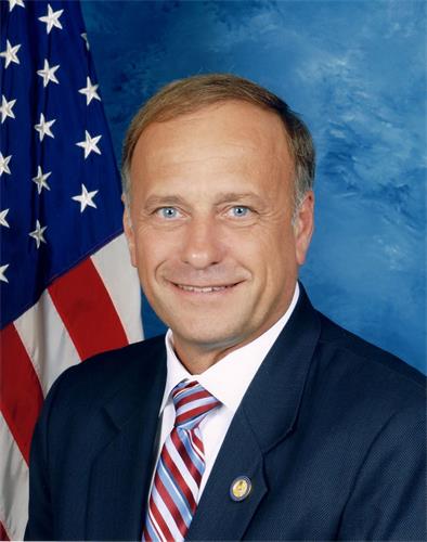 '图4：美国艾奥华州联邦众议员斯蒂夫·金（Rep. Steve King）致信声援“四二五”二十周年研讨会。'