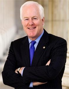 图1：美国参议员约翰·科恩（John Cornyn）