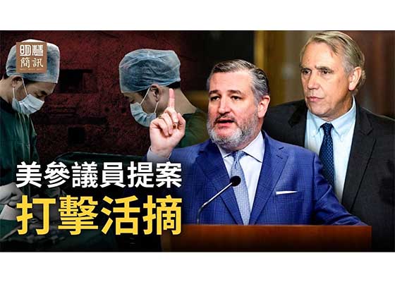 视频：美参议员提案打击活摘