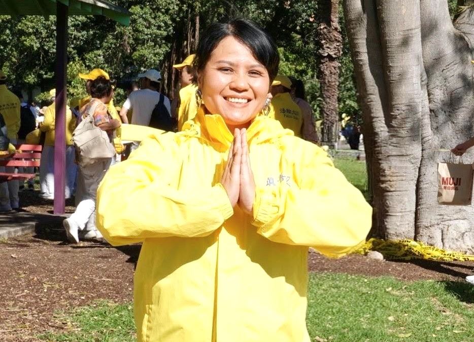 '图3:澳洲昆士兰法轮功学员范黎'