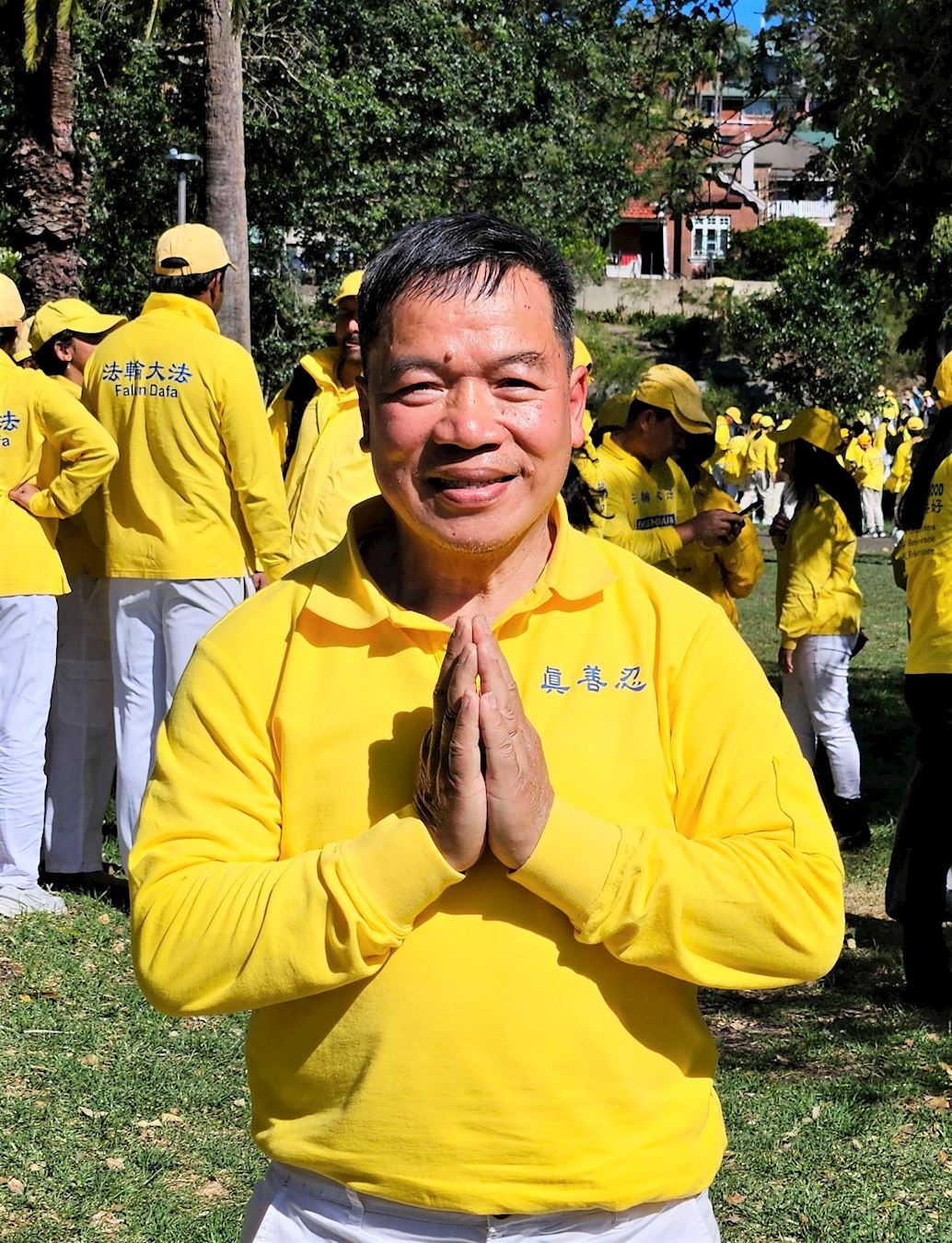 '图5:澳洲墨尔本法轮功学员亚历克斯·阮'